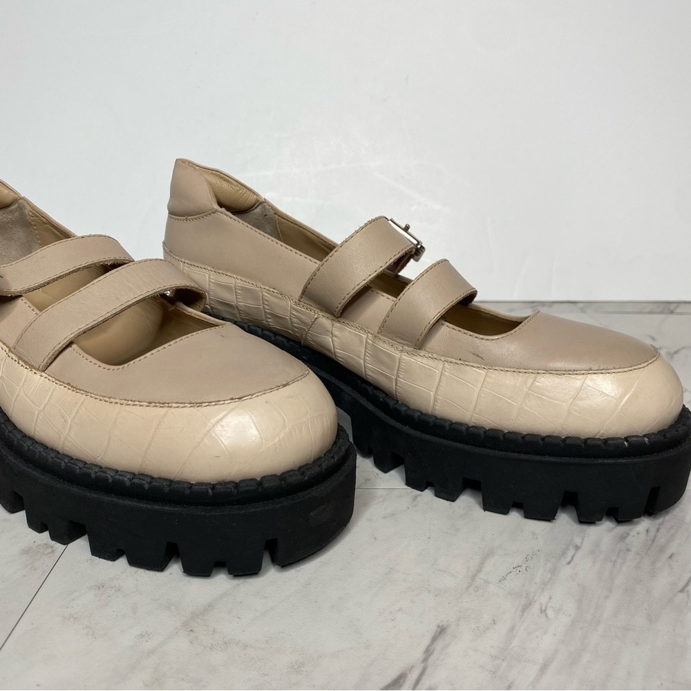 Free People Stella Mary Jane Platform Shoe 9 - Picture 9 of 14
